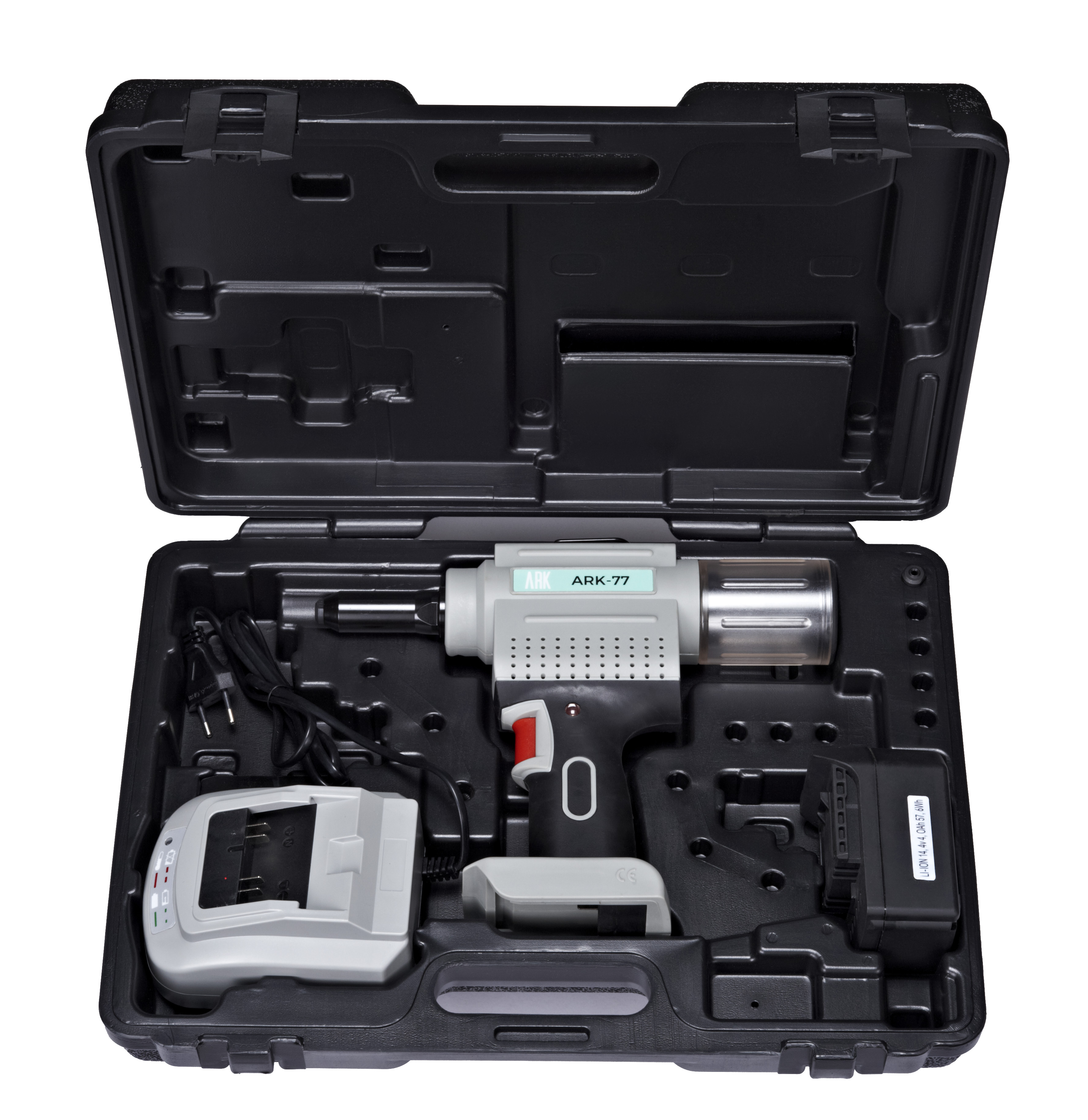 ARK - 77 Battery Powered Riveting Tool suitable for RivBulb Rivets | Rivco